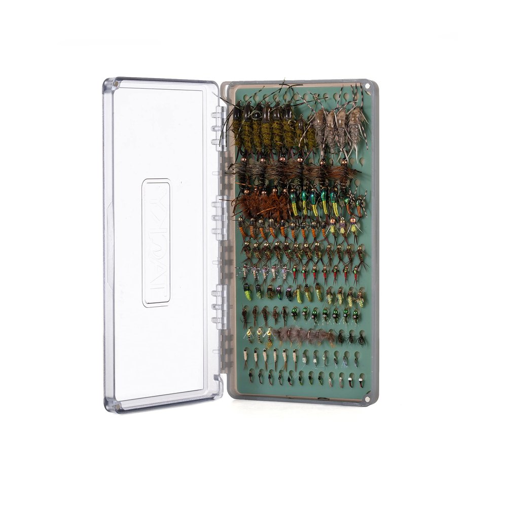 fishpond Tacky Original Fly Box Single Sided | Silicone Slit Fly Box | Fly Boxes for Fly Fishing