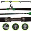 Catfishing Rod, Master Series 2.0 Chop Stick, 1-Piece Casting Catfish Rods for Baitcasting Fishing, Medium Heavy, 76, 10-50lb Line view 3