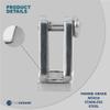 Five Oceans Bimini Top Hardware - Marine Bimini Top 90 Degree Deck Hinge with Screw Pin, Heavy-Duty AISI316 Stainless Steel Bimini Top Mounting Hardware - FO367 view 4