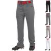 Rawlings | LAUNCH SERIES Full Length Baseball Pants | Youth X-Small | Graphite view 1