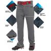 Rawlings | LAUNCH SERIES Full Length Baseball Pants | Youth X-Small | Graphite view 3