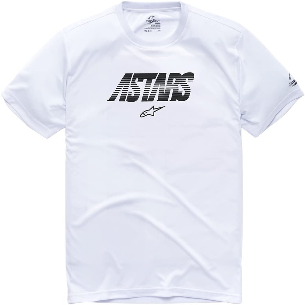 Alpinestars Men's Tech Angle Performance Tee, White, X-Large