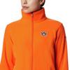 Columbia NCAA Auburn Tigers Women's Give and Go II Full Zip Fleece Jacket, Small, AUB - Spark Orange view 3