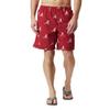 Columbia Men's Collegiate Backcast II Printed Short, Ala - Red Velvet, Large view 1