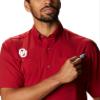 Columbia NCAA Oklahoma Sooners Men's Tamiami Short Sleeve Shirt, Small, OK - Red Velvet view 4
