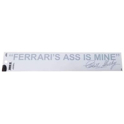 Logo Products Inc. Carroll Shelby F- -s is Mine Decal - Medium
