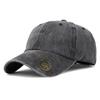 Custom Hat, Embroidered Classic Polo Style Baseball Cap, All Cotton Made Adjustable Fit Men Women Low Profile Dad Cap Hat (Pigment Washed Black) view 2