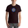 Art by Ray Charlie Waffles Short-Sleeve Unisex T-Shirt Oxblood Black view 1