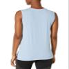 Amazon Essentials Women's Soft Cotton Relaxed-Fit Yoga Tank Top (Available in Plus Size), Sky Blue, 2X view 2
