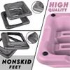 Yes4All 16"x16" Height-Adjustable High Step Aerobic Platform with 4 Risers for Home Gym Exercise Fitness Workout, Cardio and Jumping (Pink Grey) view 3