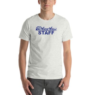 Art by Ray Water Wizz - Staff Short-Sleeve Unisex T-Shirt