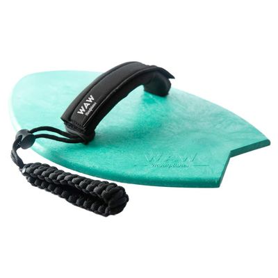 WAW Badfish Bodysurfing Handplane, Handboard, Body Surf Plane, Hand Surfer, Hand Paddle, Recycled Ocean Plastics