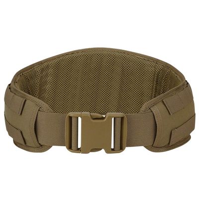 Krydex Tactical Molle Modular Low Profile Padded Patrol Battle Belt with Mesh Lining (CB)