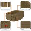 Krydex Tactical Molle Modular Low Profile Padded Patrol Battle Belt with Mesh Lining (CB) view 4
