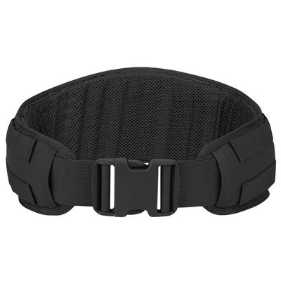 Krydex Tactical Molle Modular Low Profile Padded Patrol Mesh Lining Battle Belt (BK)
