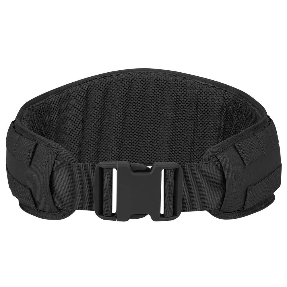 Krydex Tactical Molle Modular Low Profile Padded Patrol Mesh Lining Battle Belt (BK)