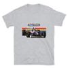 1997 Jacques Villeneuve Williams F1 Race Car Short-Sleeve Unisex T-Shirt Sport Grey view 1