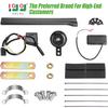 10L0L Upgrade Headlight Taillight Kit for Club Car DS Golf Cart, with Low/High Beam, Turn Signal Switch Horn Button, Blinker & Brake Light Switch Pad, Daytime Running Lamp view 2