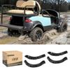 10L0L Golf Cart Front and Rear Fender Flares for Club Car Precedent 2004 & UP - Set of 4 Golf Cart Fender Flares W/Stainless Steel Screws Hardware NOT for Modified Car view 1