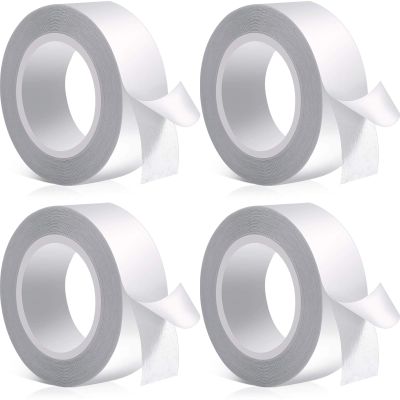 Outus 16 Feet Double Sided Fashion Body Tape, Clear Fabric Double Sided Beauty Clothing Tape for Clothes Dress Wedding Prom Lingerie(4)