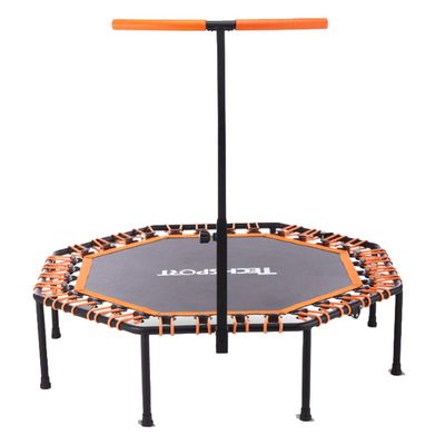 JOKABUN Fitness Trampoline Foldable armrests Adjustable Household Trampoline Octagon Mute Trampoline Adult Children Sports Trampoline