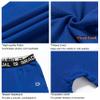 G Gradual Boys' Compression Pants Youth Thermal Base Layer Fleece Tights Sports Basketball Leggings for Boys (Blue, X-Small) view 3