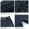 G Gradual Boys' Compression Pants Youth Thermal Base Layer Fleece Tights Sports Basketball Leggings for Boys (Grey, X-Small) view 3
