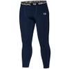 G Gradual Boys' Compression Pants Youth Thermal Base Layer Fleece Tights Sports Basketball Leggings for Boys (Navy Blue, X-Large) view 1