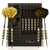 CC-Exquisite Premium Steel Tip Darts Set - Professional Darts, Brass Barrels, Metal Tip Darts, Extra Flights, (12) Aluminum Shafts 35/48, O-Rings, Dart Tool, Dart Sharpener, Darts Case view 1