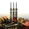 CC-Exquisite Premium Steel Tip Darts Set - Professional Darts, Brass Barrels, Metal Tip Darts, Extra Flights, (12) Aluminum Shafts 35/48, O-Rings, Dart Tool, Dart Sharpener, Darts Case view 3