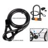 Efoxcity Heavy Duty Bicycle U-Lock with Mounting Bracket for Road/Mountain/Folding Bike/Motorcycle view 4