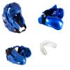 Thunder Double Layered Protected Gear Set for Sparring w/Free Mouthpiece (Red, Child Large) view 4