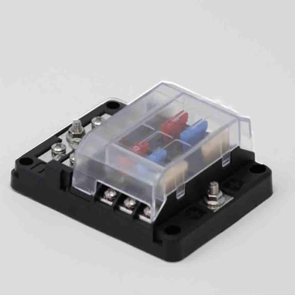 EGIS RT Fuse Block 6 Pos W/Ground & LED Indication, Bulk (8025B)