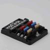 EGIS RT Fuse Block 6 Pos W/Ground & LED Indication, Bulk (8025B) view 2