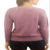 Ellen Tracy Women's Long Sleeve Pullover (XL, Mulberry HTR) view 3