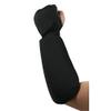Cloth Combination Hand Fist / Forearm Guards Taekwondo, Martial Arts, MMA Forearm Protective Gear Protector for Sparring (Black, X-Large) view 1