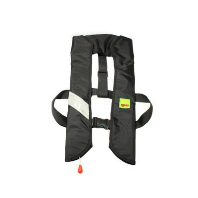 Top Safety Adult Life Jacket with Whistle - Manual Version Inflatable Lifejacket Life Vest Preserver PFD for Boating Fishing Sailing Kayaking Surfing Paddling Swimming - Adjustable Life Saving Vest