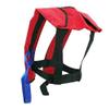 Top Safety Adult Life Jacket with Whistle - Manual Version Inflatable Lifejacket Life Vest Preserver PFD for Boating Fishing Sailing Kayaking Surfing Paddling Swimming - Adjustable Life Saving Vest view 4