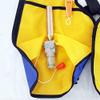 Top Safety Adult Life Jacket with Whistle - Manual Version Inflatable Lifejacket Life Vest Preserver PFD for Boating Fishing Sailing Kayaking Surfing Paddling Swimming - Adjustable Life Saving Vest view 3