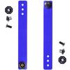 [1 Pair] HolsterSmith - (5.75 inch) - IWB Soft Belt Loops - (Royal Blue)  HD Ruberized Nylon - w/Pull-The-Dot Security Snaps & Mounting Hardware - (Fits 1.25-2.0 inch Belts (Adjustable) view 1