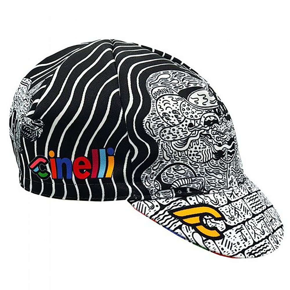 Cinelli Unisex's Louie Cordero Lolobuko Cycling Cap, Black, One Size
