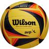 WILSON AVP OPTX Replica Volleyball - Official Size, Yellow/Black/Orange view 1