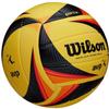 WILSON AVP OPTX Replica Volleyball - Official Size, Yellow/Black/Orange view 2