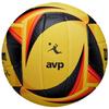 WILSON AVP OPTX Replica Volleyball - Official Size, Yellow/Black/Orange view 3