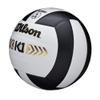 WILSON K1 Gold Indoor Game Volleyball - Official Size, Black/White view 2