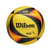 Wilson AVP OPTX Game Volleyball - Official Size, Yellow/Black view 1