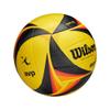 Wilson AVP OPTX Game Volleyball - Official Size, Yellow/Black view 2