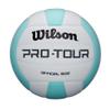 Wilson Pro Tour Indoor Volleyball - Official Size, Teal/White view 1