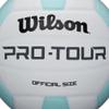 Wilson Pro Tour Indoor Volleyball - Official Size, Teal/White view 3