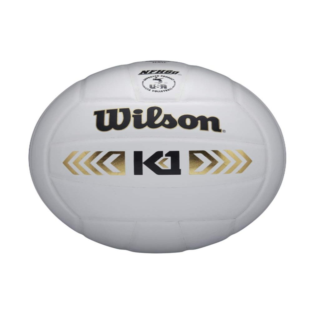 WILSON K1 Gold High Performance Volleyball - White (WTH1895AWID)